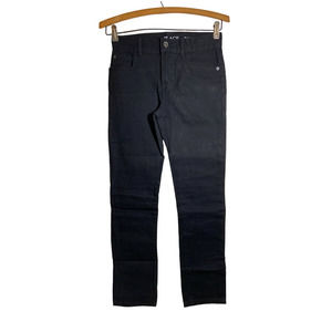 Boys Children's Place Adjustable Waist Denim Skinny Jeans Black Size 10